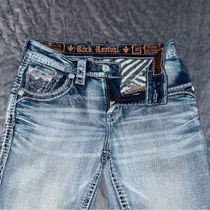 Rock Revival Men's Blue Jeans